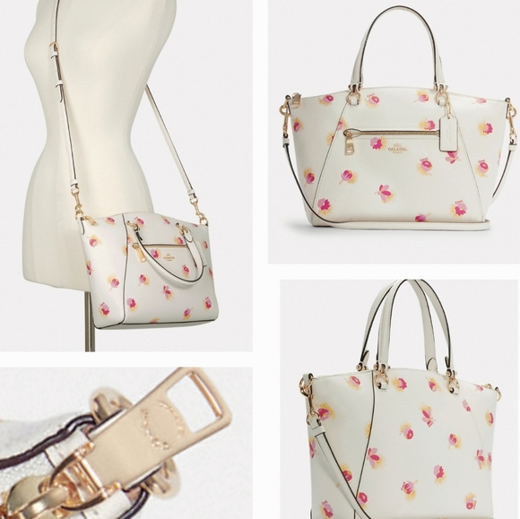 ✨️ Coach 3 SET NWT Designer 3 in 1 Purse Satchel Shoulder Bag Handbag ++ - Picture 2 of 12